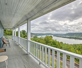 Queen City Home with River View - 3 Mi to Dtwn!