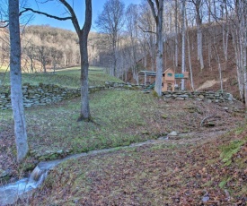 Turkey Creek Cove Cabin in Clyde with Fire Pit