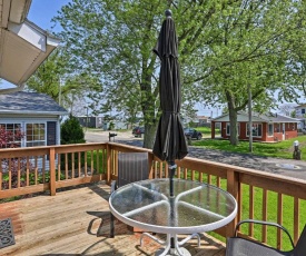 Home with Lake-View Deck by Camp Perry and Magee Marsh