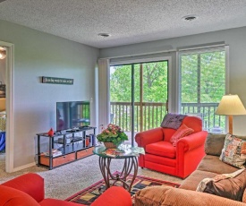 Condo with Deck and Forest View, about 1 Mile to SDC!