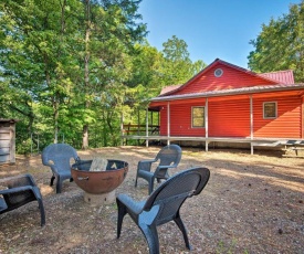 Broken Bow Cabin with Deck on Mountain Fork River!