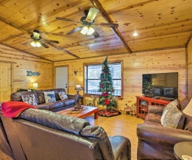 Broken Bow Cabin with Hot Tub and Covered Deck!