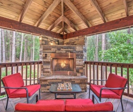 Broken Bow Cabin with Hot Tub, Fire Pit and More Than 1 Acre!