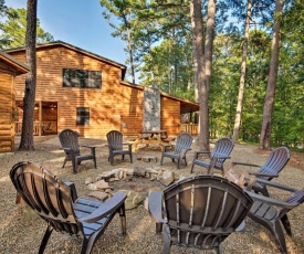 Cabin with Hot Tub and Grill - 6 Mi to Broken Bow Lake