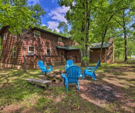 Cozy Broken Bow Cabin with Hot Tub - 5 Mins to Lake!