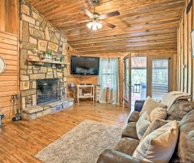 Cozy Broken Bow Cabin with Hot Tub and 2 Porches!