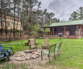 Family Cabin with Porch and Yard Near Broken Bow Lake!