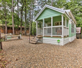 Forest Gem Broken Bow Cottage with Porch and Fire Pit