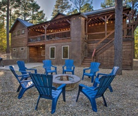 Large Luxury Cabin Game Room, Fire Pit, Deck