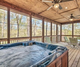 Private Cabin on 23 Acres with Creek Access and Fire Pit