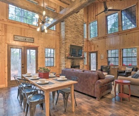 Refined Rustic Retreat with Hot Tub Near the Lake!