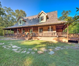 Rustic Broken Bow Retreat with Hot Tub and Deck!