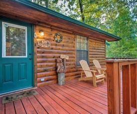 Serene Broken Bow Cabin with Hot Tub and Fire Pit