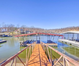 Waterfront Lake of the Ozarks Cabin with Boat Dock!