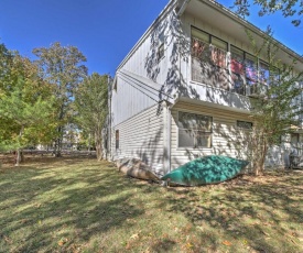 Tahlequah Duplex with Screened-in Porch and Fire Pit!