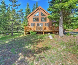 Bright Klamath Falls Cabin with Deck and Mtn Views!