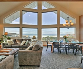 Logan Road Lookout, Lincoln City Home with Game Room