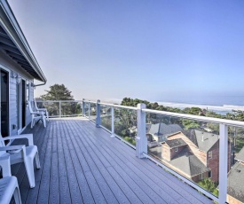 Ocean-View Lincoln City Retreat with 3 Viewing Decks