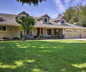 McMinnville Wine Country Home with Hot Tub and Deck