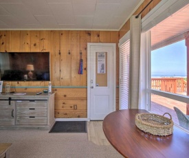 Oceanview Rockaway Beach Condo with Deck and Gas Grill