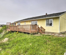 Shore Delight Waldport Home with Deck on Canal