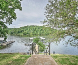 Waterfront Lake Ozark House with Private Dock!