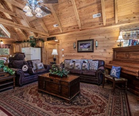 Amazing Premium Cabin, HotTub, Piano, Near Shows, Near Big Cedar, Jacuzzi Tub - Great Getaway