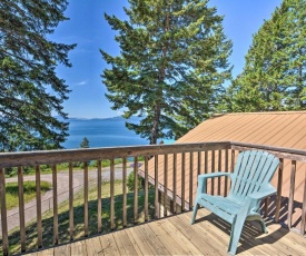 Spacious Bigfork Retreat Overlooking Flathead Lake