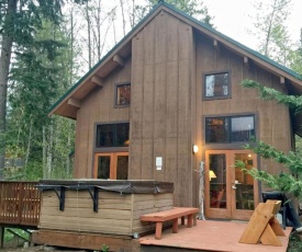 Holiday Home 44MBR Rustic Cabin with a Hot Tub