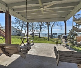 Lakefront Livingston Retreat with Porch and Kayaks!