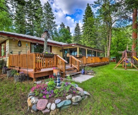 Flathead Lake House with Private Beach and Boat Dock!