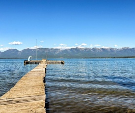 Polson Home On Flathead Lake with Pvt Dock and Mtn Views!