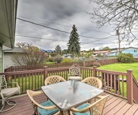 Quaint Polson Home with Mtn View Walk to Lake!