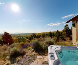 Dog Friendly Bird's Eye View with Hot Tub by AAA Red Lodge Rentals