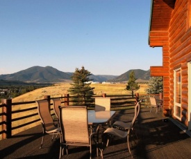 Over Look Town at Dog Friendly Spruce Lodge with Hot Tub by AAA Red Lodge Rentals