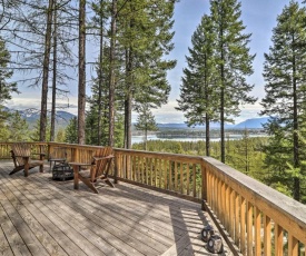 Hand-Crafted Cabin with Whitefish Lake Views!