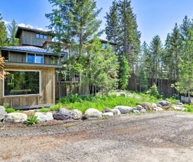 Superb Whitefish Retreat with Hot Tub, Sauna, Yoga!