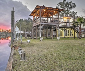 Bay St Louis House with Boat Dock on Breath Bayou!