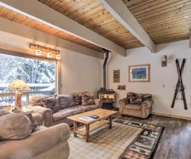 Inviting Cabin Less Than 3 Mi to Lake Tahoe and Skiing!