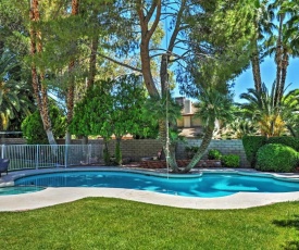 Las Vegas House with Pool and Hot Tub - 1 Mi to Strip!