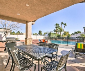 Updated Las Vegas House with Patio, Solar Heated Pool