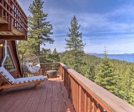 Stunning Lake Tahoe Cabin with Panoramic Views!