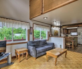 Walk to Lake from Laconia Ski Cabin with Deck!