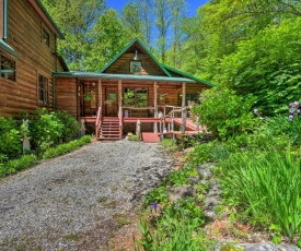 Artistic Cabin with Garden 12 Miles to Meade Brewery