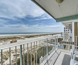 Oceanfront Condo with Pool on Wildwood Crest Beach!