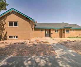 Bright ABQ Villa with Fire Pit 3 Mi to Airport