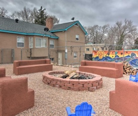 Central Albuquerque Apt with Shared Pool and Fire Pit!