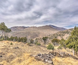 Ruidoso Area Retreat with Stunning View and Sauna