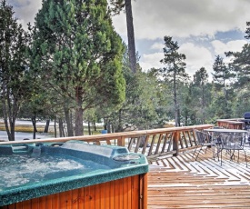 Rustic Alto Cabin with Hot Tub, Deck and Fireplace!