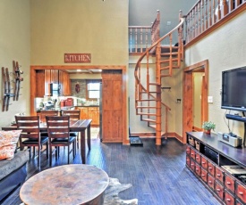 Angel Fire Condo with Fireplace half Mi to Ski Lift!